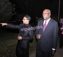  Le ministre de la culture Abdou Aziz Mbaye  et l'ambassadeur de l'Inde