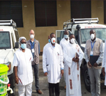Du renfort pour la Santé : Diouf Sarr reçoit des ambulances médicalisées, un don d’Enabel