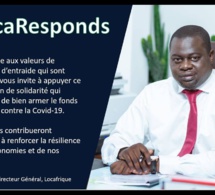 LUTTE CONTRE LE COVID-19: Le DG de Locafrique, Khadim Bâ décaisse 500 000 dollars