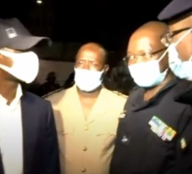 Couvre-Feu à Dakar : Le ministre Antoine Felix Diome à la rencontre des policiers sur le terrain