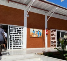 Inauguration du réfectoire de la prison pour mineurs de Hann