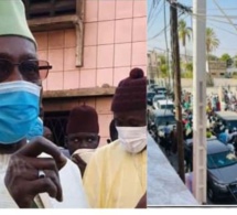 Tivaouane : Le Khalife des Tidianes à la prière mortuaire de Serigne Abdoul Aziz Sy