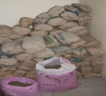 Route de Fafakourou: 127 kilos de yamba saisis