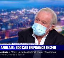 Jean-François Delfraissy sur le variant anglais du Covid-19: "On est en train d'anticiper un danger potentiel"