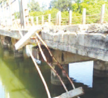 Emile Badiane, Diouloulou, Baila et Tobor, les ponts de tous les dangers : les populations de Ziguinchor très inquiètes