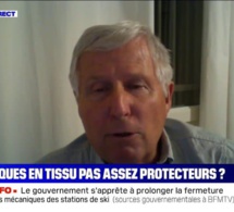 Pr Stahl: "Imaginer qu'on peut porter un masque FFP2 dans la vie courante me paraît totalement illusoire"