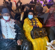 Voici les deux parents de. Mo Gates qui ont marques leur présence a New York pour apporter leur soutien a son discours de la renaissance