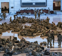 Plusieurs centaines de gardes nationaux US seraient positifs au Covid-19 après leur mission au Capitole