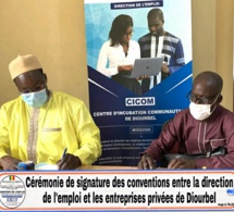 Signatures de conventions de partenariat : 22 accords paraphés entre la Direction de l'emploi et des entreprises privées