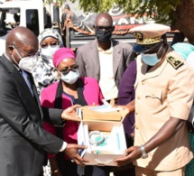 SANGALCAM: OUMAR GUEYE DECAISSE PRÈS DE 8 MILLIONS POUR OUTILLER LES ECOLES ET LE DISTRICT SANITAIRE.