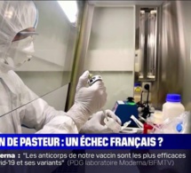 L'institut Pasteur abandonne son projet principal de vaccin contre le Covid-19
