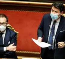 Le chef du gouvernement italien Giuseppe Conte a démissionné