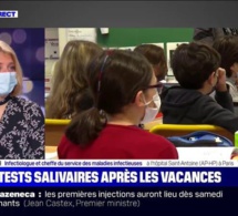 Pour Karine Lacombe, les tests salivaires vont représenter "une vraie avancée" pour le dépistage du Covid-19