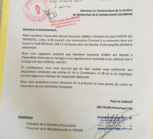Affaire Sonko : La réponse de ses avocats à la section de recherche de la gendarmerie