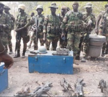 Casamance - L'Armée démantèle quatre bases rebelles et exhibe ses...