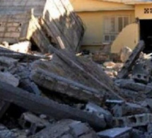 Kaolack : Un bâtiment s’effondre et fait un mort et un blessé grave