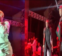 Regardez ce que Ouzin Keita a fait sur la scéne de Waly Seck en Gambie