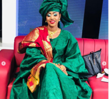 Appréciez le grand boubou très classe de Katy Chimère Diaw !