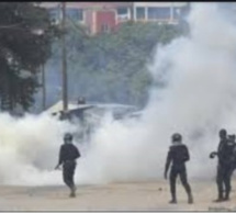 Section de recherches : Des manifestants repoussés à Colobane par la gendarmerie