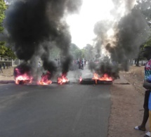 Affaire Sonko: ça chauffe actuellement sur la Rn4 entre Sédhiou et Ziguinchor
