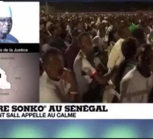 Les gros mensonges de Me Malick Sall sur le plateau de France24 « Ces jeunes qui sont sortis sont des lutteurs,On leur a privé de la lutte C’est pourquoi »