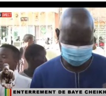 EN DIRECT: ENTERREMENT DE BAYE CHEIKH DIOP LE MECANICIEN TUE PAR BALLE A YEUMBEUL