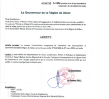 Bonne nouvelle pour les motocyclistes: La mesure d’interdiction temporaire de circuler, levée