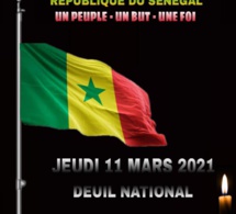 Journée de deuil national ce jeudi - Macky Sall coupe l'herbe sous le pied de l'opposition