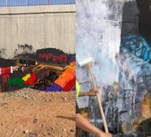 La fresque « Macky tireur d’élite » effacée du pont de Mermoz