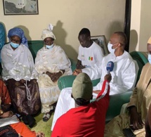 Condoléances aux familles des victimes des manifestations : Le ministre Abdoulaye Saydou Sow était à Keur Massar