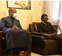 Barthélémy Dias chez feu Thione Seck pour présenter ses condoléances