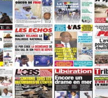 Actu-Kiosque : Les Unes des journaux : La relance de l’économie, affaire Sonko Adji Sarr, dialogue national, élimination de la Can…