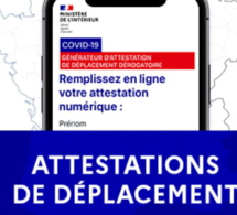 Pour confinement ou couvre-feu: les nouvelles attestations dérogatoires sont disponibles sur TousAntiCovid