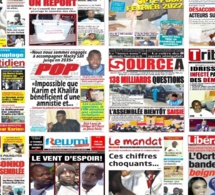 Actu-Kiosque : Les Unes des quotidiens : report des élections municipales, Ousmane Sonko, des révélations sur l’affaire Kiné Ndiaye, les lions du football…