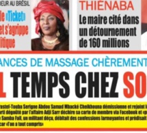 Actu-Kiosque: Les Unes des quotidiens : DÉTHIÉ fall met du sable dans Mbourou akk Soow, Démission Chez les patriotes, front de guerre Madiambal/Juge Teliko, football les lions…