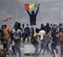 Affrontements entre des manifestants et la police après l’arrestation d’Ousmane Sonko, à Dakar, le 3 mars 2021