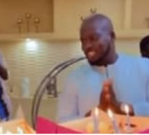 Aziz Ndiaye fête son anniversaire: Découvrez la surprise de son épouse et ses enfants (Vidéo)