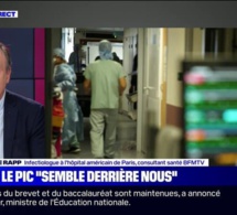 Pour le Pr Christophe Rapp, la situation dans les hôpitaux "est peu meilleure, elle est contrastée, mais elle reste fragile"