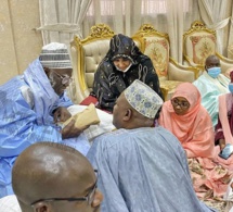 Religion : le plaisir de Serigne Mountakha Mbacké recevant une délégation de la famille Cheikh Oumar Foutiyou