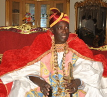 Serigne Modou Kara Mbacké au coté de Pape Hibrahima Diagne Bassirou