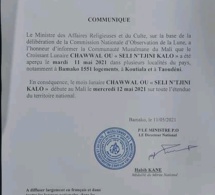 Korité 2021: La Côte d'Ivoire et le Mali célèbrent l'Eid El Fitr ce mercredi