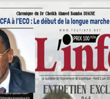 Un nouveau patron de presse au Sénégal: Mamadou Racine Sy rachète le journal « L’info » de Thierno Talla