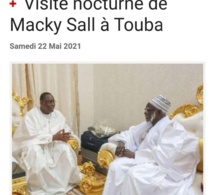 LE KHALIFE DE TOUBA DEROULE LE TAPIS ROUGE A MACKY SALL ( VIDEO )