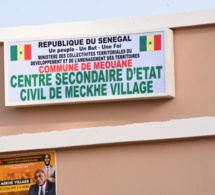INAUGURE ET ÉQUIPE PAR OUMAR GUEYE, LE CENTRE SECONDAIRE D’ÉTAT CIVIL DE MÉKHÉ EST OPÉRATIONNEL
