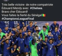 Vainqueur de la LDC: Edouard Mendy félicité par le président MackySall