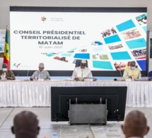 Conseil présidentiel territorialisé de Matam: Près de 249 milliards FCfa investis