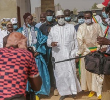 Visite du Président Macky Sall au Centre de recherche de Ganguel Souley: Les travaux en bonne voie…