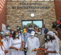 Guichets uniques Pôle emploi et entreprenariat : Macky Sall a inauguré l'espace "Sénégal Services" de Thiés