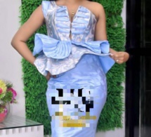 Mode Tabaski: Racky Aïdara illumine la toile avec ses jolies tenues