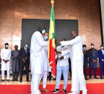 JO Tokyo 2020 : Remise du drapeau à la délégation des athlètes sénégalais